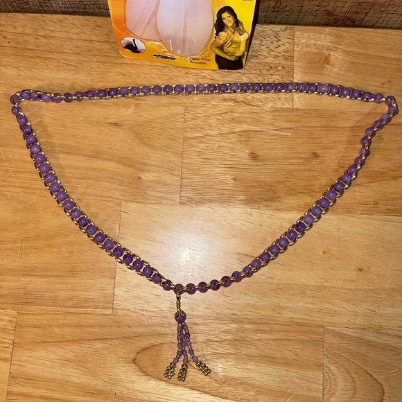 Bra Strap Impact cushions and beaded chain - Picture 5 of 6